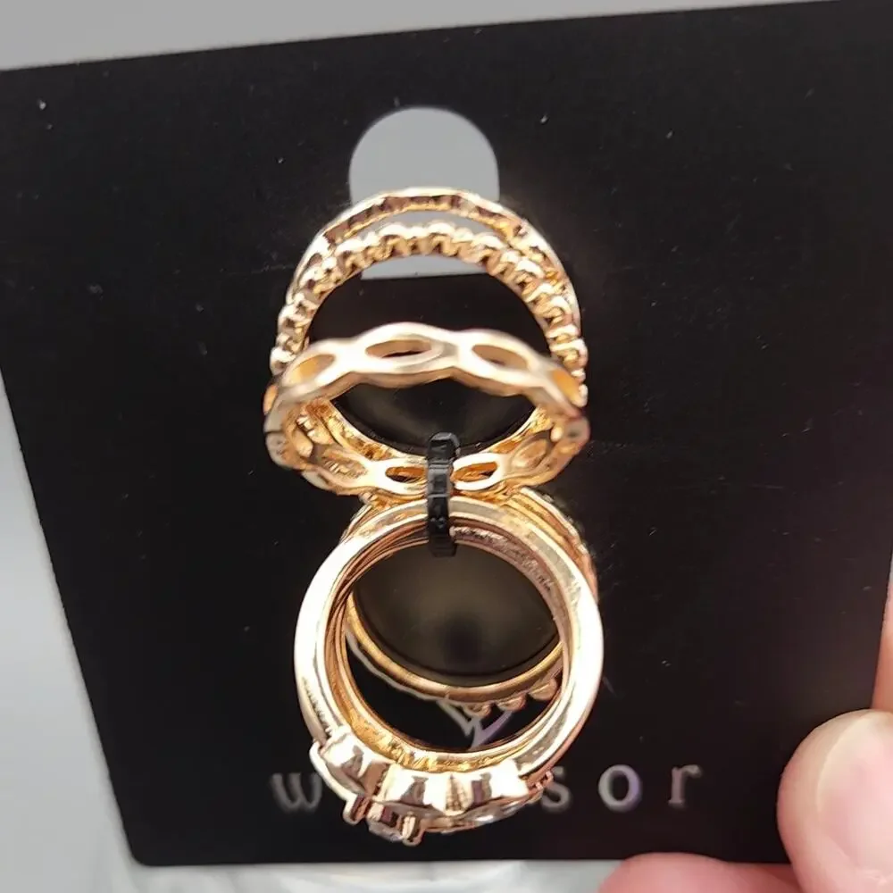 Windsor crystalrings variety tone